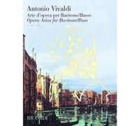 Partitions classique RICORDI VIVALDI A. - ARIE D'OPERA PER BARITONO / BASSO Voix solo, piano