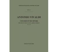 Partitions classique RICORDI VIVALDI A. - CONCERTI IN RE MIN. 'SENZA CANTIN' RV 243 - VIOLON Violon G