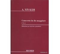 Partitions classique RICORDI VIVALDI A. - CONCERTO DO RV 443 - FLUTE Flûte traversière