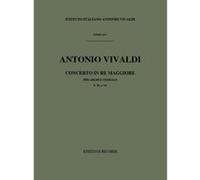 Partitions classique RICORDI VIVALDI A. - CONCERTO IN RE RV 123 - F.XI/16 - CORDES ET BASSE CONTINUE Ensemble à cordes