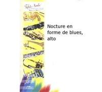 Partitions classique ROBERT MARTIN AUBIN F. - NOCTURE EN FORME DE BLUES, ALTO Saxophone