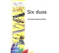 Partitions classique ROBERT MARTIN BACH J.S. - SIX DUOS Trombone
