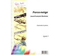 Partitions classique ROBERT MARTIN BASTEAU J.F. - PERCE NEIGE Clarinette