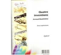 Partitions classique ROBERT MARTIN BOUKHITINE A. - 4 INVENTIONS POUR 2 EUPHONIUMS Tuba