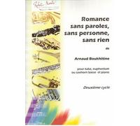 Partitions classique ROBERT MARTIN BOUKHITINE A. - ROMANCE SANS PAROLE Tuba