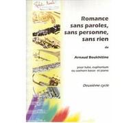 Partitions classique ROBERT MARTIN BOUKHITINE A. - ROMANCE SANS PAROLE Tuba G