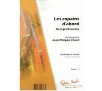 Partitions classique ROBERT MARTIN BRASSENS G. - ICHARD J.P. - COPAINS D'ABORD (LES) Ensemble à cordes