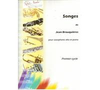 Partitions classique ROBERT MARTIN BROUQUIERES J. - SONGES, ALTO Saxophone