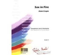 Partitions classique ROBERT MARTIN CREPIN A. - SAX IN FIRE Orchestre G