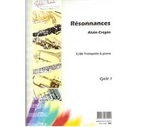 Partitions classique ROBERT MARTIN CREPIN ALAIN - RESONNANCES - TROMPETTE Trompette