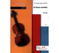 Partitions classique ROBERT MARTIN DIVERS - MAFFI M.E. - 10 DUOS INDITS Alto