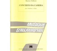 Partitions classique ROBERT MARTIN FAILLENOT M. - CONCERTO DA CAMERA, TROMBONE SOLO Trombone