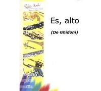 Partitions classique ROBERT MARTIN GHIDONI - ES, ALTO Saxophone