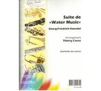 Partitions classique ROBERT MARTIN HAENDEL G.F. - CAENS T. - SUITE DE WATER MUSIC, AVEC ORGUE Ensemble vents