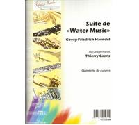 Partitions classique ROBERT MARTIN HAENDEL G.F. - CAENS T. - SUITE DE WATER MUSIC, AVEC ORGUE Ensemble vents
