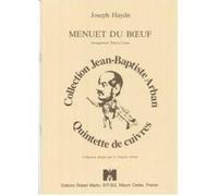 Partitions classique ROBERT MARTIN HAYDN F.J. - CAENS T. - MENUET DU BOEUF Ensemble vents G