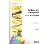 Partitions classique ROBERT MARTIN JOUBERT C.H. - BALLADE DE THOPHILE Alto G