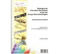 Partitions classique ROBERT MARTIN JOUBERT C.H. - DIALOGUE DU CHEVALIER DURANDIEU ET DE SON ECUYER BERCEMONTAGNE Flûte traversière