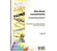 JOUBERT C.H. - DIX DUOS CONCERTANTS