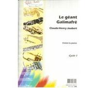Partitions classique ROBERT MARTIN JOUBERT C.H. - GEANT GALIMAFRE Violon G