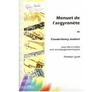 Partitions classique ROBERT MARTIN JOUBERT C.H. - MENUET DE L'ARGYRONTE Alto G