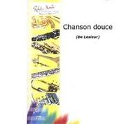 Partitions classique ROBERT MARTIN LESIEUR - CHANSON DOUCE Clarinette
