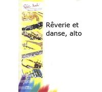 Partitions classique ROBERT MARTIN LESIEUR - RVERIE ET DANSE, ALTO Saxophone