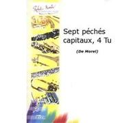 Partitions classique ROBERT MARTIN MOREL - SEPT PCHS CAPITAUX, 4 TU Tuba
