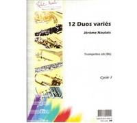 Partitions classique ROBERT MARTIN NAULAIS J. - DOUZE DUOS VARIS Trompette