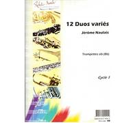 Partitions classique ROBERT MARTIN NAULAIS J. - DOUZE DUOS VARIS Trompette