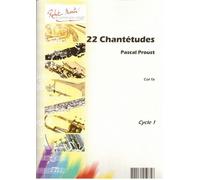 Partitions classique ROBERT MARTIN PROUST P. - 22 CHANTETUDES FOR COR Cor