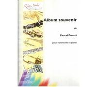 Partitions classique ROBERT MARTIN PROUST P. - ALBUM SOUVENIR Violoncelle