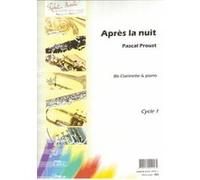 Partitions classique ROBERT MARTIN PROUST P. - APRS LA NUIT Clarinette G