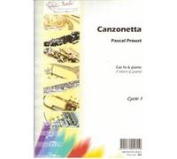 Partitions classique ROBERT MARTIN PROUST P. - CANZONETTA Cor