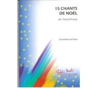 Partitions classique ROBERT MARTIN PROUST P. - CHANTS DE NOL (15) Flûte traversière