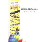 Partitions classique ROBERT MARTIN PROUST P. - JARDIN D'AUTOMNE Hautbois