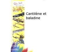 Partitions classique ROBERT MARTIN SENON G. - CANTILNE ET BALADINE Trombone