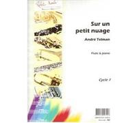 Partitions classique ROBERT MARTIN TELMAN A. - SUR UN PETIT NUAGE Flûte traversière G