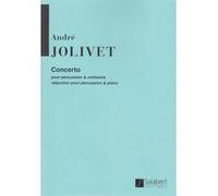 Partitions classique SALABERT JOLIVET ANDRE - CONCERTO POUR PERCUSSION & ORCHESTRE Percussion G
