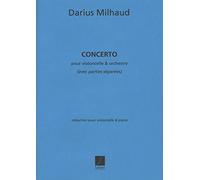 Partitions classique SALABERT MILHAUD D. - CONCERTO N 1 OP 136 - VIOLONCELLE ET PIANO Violoncelle