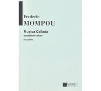 Partitions classique SALABERT MOMPOU - MUSICA CALLADA 2EME CAHIER - PIANO Piano