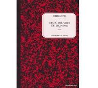 Partitions classique SALABERT SATIE E. - DEUX OEUVRES DE JEUNESSE - PIANO Piano G