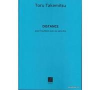 Partitions classique SALABERT TAKEMITSU T. - DISTANCE - HAUTBOIS Hautbois