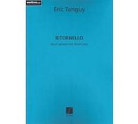 Partitions classique SALABERT TANGUY ERIC - RITORNELLO - SAXOPHONE TENOR Saxophone