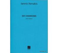 Partitions classique SALABERT XENAKIS I. - SIX CHANSONS POUR PIANO (1951) Piano G