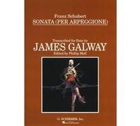 Partitions classique SCHIRMER FRANZ SCHUBERT SONATA FOR FLUTE AND PIANO Flûte traversière G