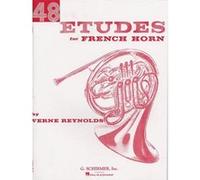 Partitions classique SCHIRMER VERNE REYNOLDS - 48 ETUDES FOR FRENCH HORN Cor G