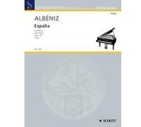 Partitions classique SCHOTT ALBENIZ ISAAC - ESPAÑA OP. 165 - PIANO Piano G