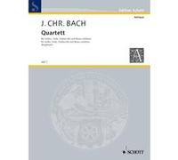 Partitions classique SCHOTT BACH J.C. - QUARTET G MAJOR - VIOLIN, VIOLA, VIOLONCELLO AND PIANO Ensemble à cordes G