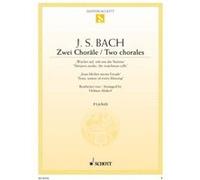 Partitions classique SCHOTT BACH J.S. - TWO CHORALES BWV 140 AND 147 - PIANO Piano